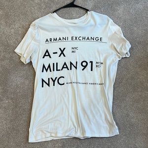 Armani exchange t-shirt size medium